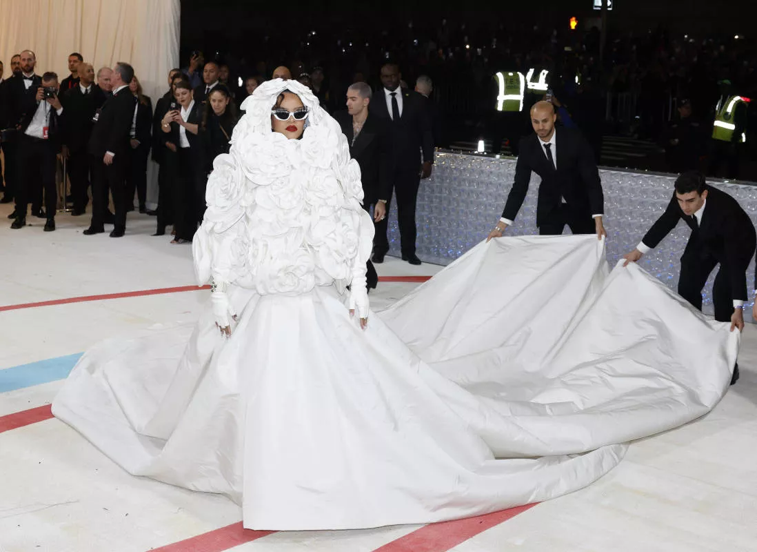 Rihanna auf der Met-Gala 2023